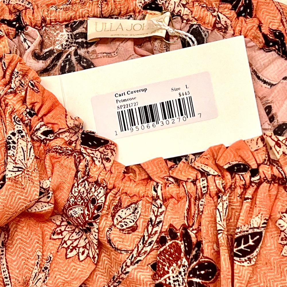🌺🎉HP🎉🌺 NWT Ulla Johnson Cari Coverup Dress Primrose - Picture 15 of 16